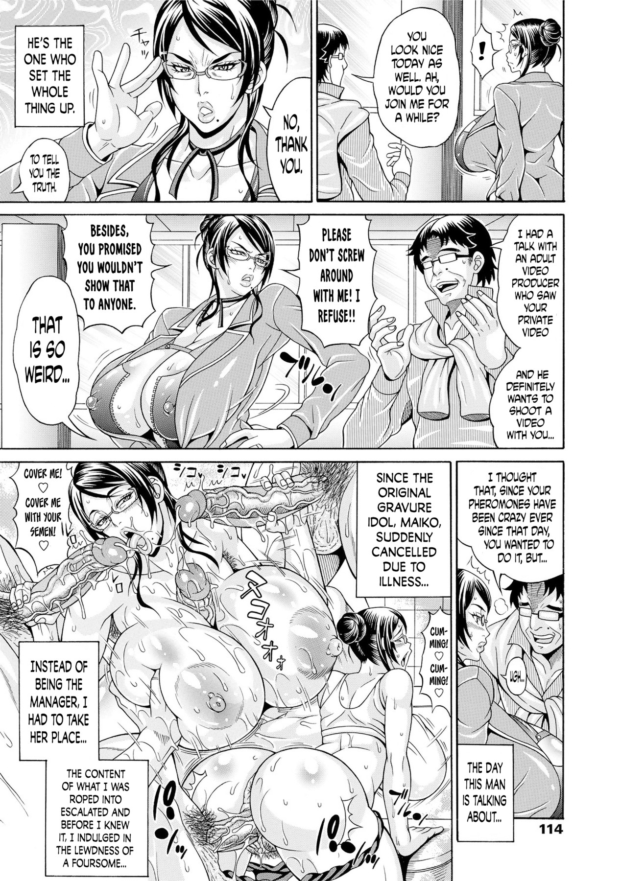 Hentai Manga Comic-Pakopako Bitch-Read-112